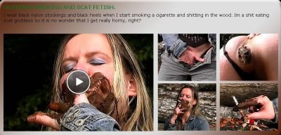 Outdoor Smoking and Scat Fetish