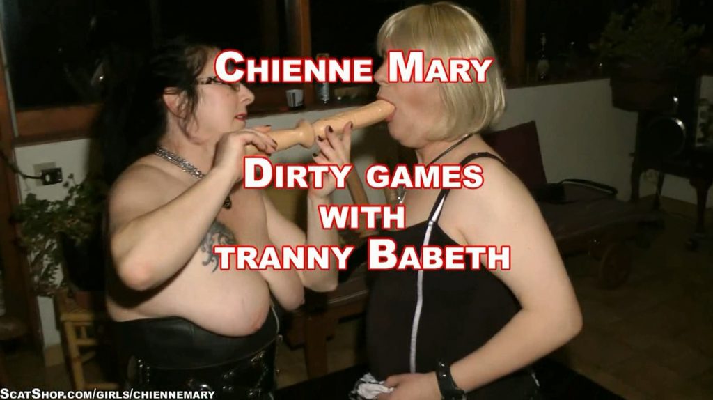 Chienne Mary - Dirty Games With Tranny Babeth - HD 720p 1